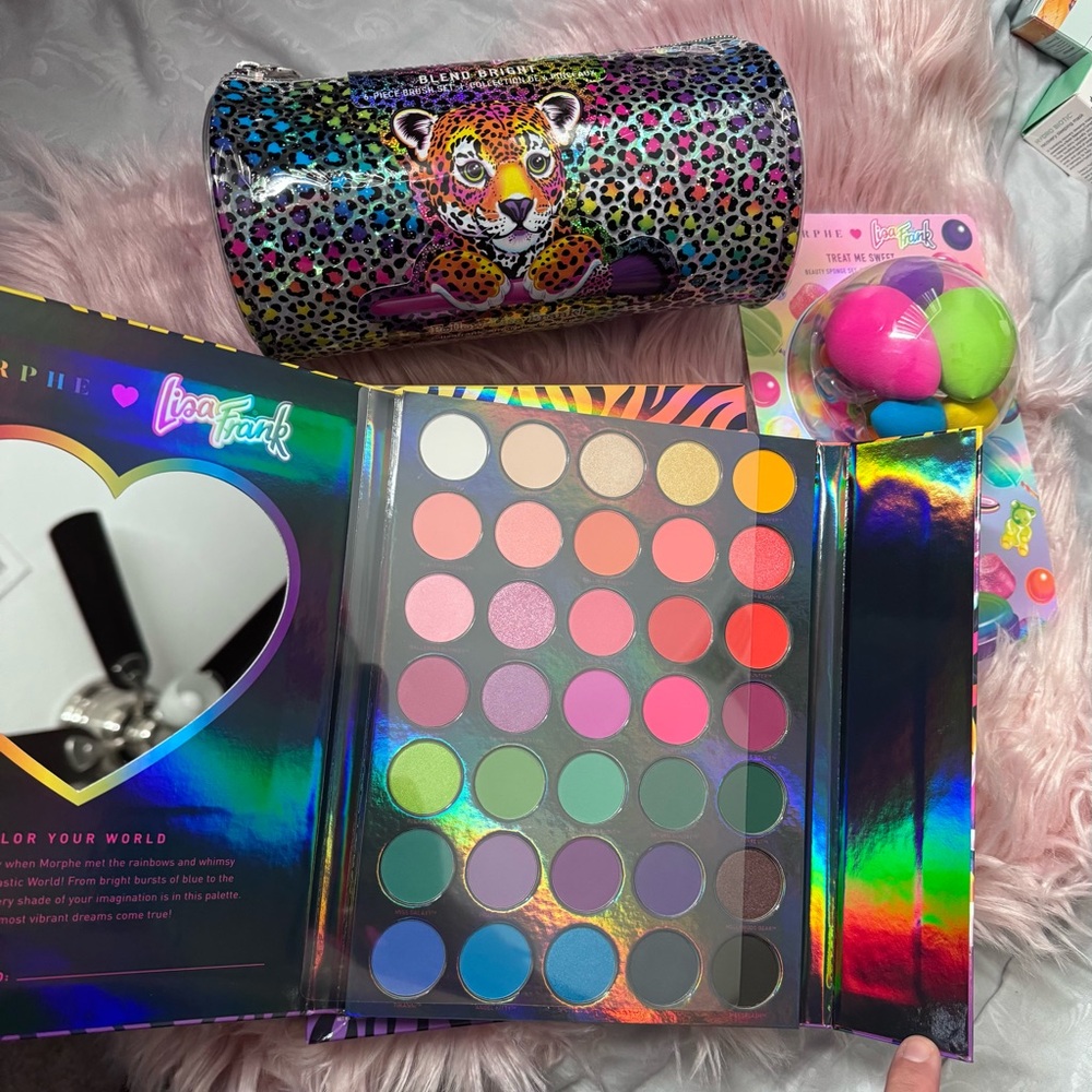 Lisa Frank Colorful Leopard Eyeshadow Palette